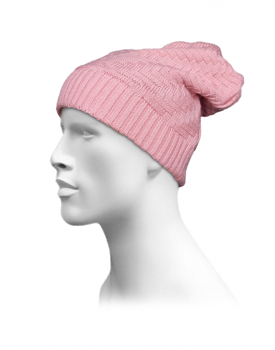 Unisex acrylic  self Designer Cap peach